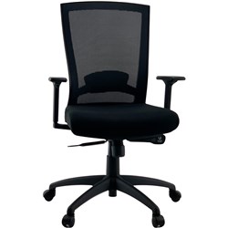 K2 Box Seating Phd Mesh Office Chair Black
