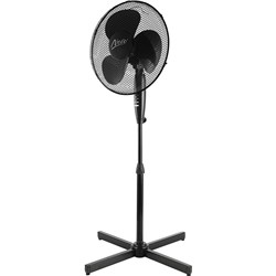 Nero Pedestal Fan 40cm Black 