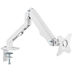 Ergovida Minimalist Spring Assisted Aluminium Single Monitor Arm Black