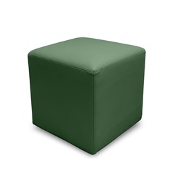 K2 Cook Senior Square Ottoman Green Pu Leather