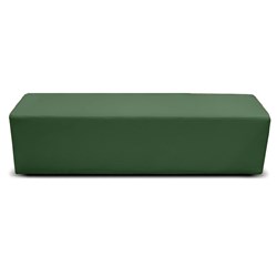 K2 Burke Senior Rectangle Ottoman 1780Mmw Green Pu Leather