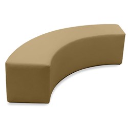 K2 Monash Senior Quarter Round Ottoman 1500Mmw Beige Pu Leather