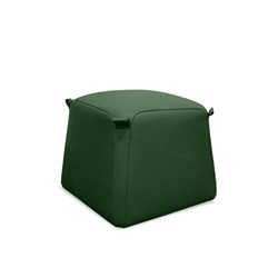 K2 Bulka Bag Square Ottoman Green Pu Leather