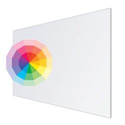 Visionchart Magnetic Custom Printed Planner Whiteboard 1800 X 900Mm Slim Frame
