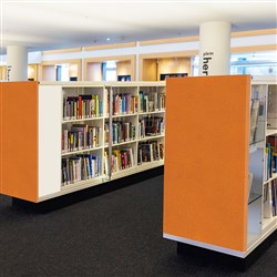 Visionchart Library Bay End Panel Pinnable 680W X 50D X 1525Mmh Assorted