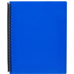 Display Book 40P A4 Blue Refillable