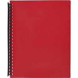 Display Book 40P A4 Red Refillable