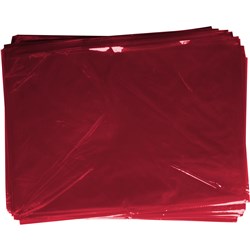 RAINBOW CELLOPHANE 750mm x 1m Pink 25 Sheets Pack