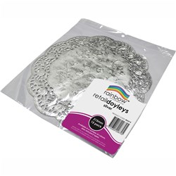 RAINBOW RETAIL DOYLEYS 215mm 15 Sheets Silver 