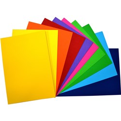 Rainbow Spectrum Board 510mmX640mm 220gms Assorted 100 Sheets