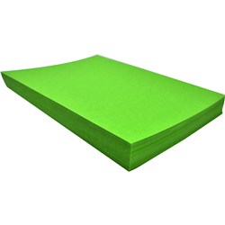 Rainbow Spectrum Board 510mmX640mm 220gms Lime 100 Sheets