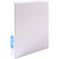 BINDER INSERT 4D 25MM WHITE BANTEX