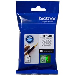 BROTHER INK CARTRIDGE LC-3317BK BLACK