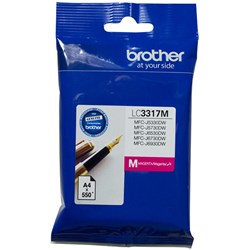 BROTHER INK CARTRIDGE LC-3317M MAGENTA