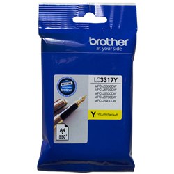 BROTHER INK CARTRIDGE LC-3317Y YELLOW