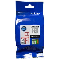 BROTHER LC3319XLBK HIGH YIELD BLACK INK CARTRIDGE 3K