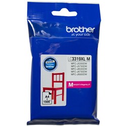 BROTHER LC3319XLM HIGH YIELD MAGENTA INK CARTRIDGE 1.5K