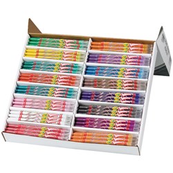 CRAYOLA CRAYONS TWISTABLES 240 Asssorted Deskpack 16 Colo 