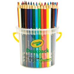 CRAYOLA COLORED PENCILS 48 Assorted Deskpack 12 Colour 