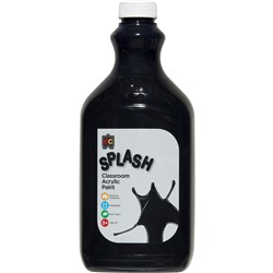 EC CLASSROOM SPLASH PAINT 2 Litre Liquiorice 