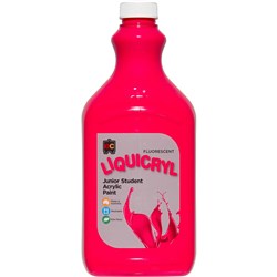 EC LIQUICRYL FLUORESCENT PAINT 2 Litre Pink 