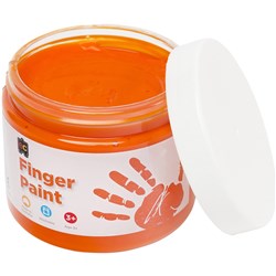 Ec Finger Paint 250Ml Orange