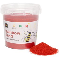 EC RAINBOW SAND 1KG Red 