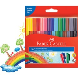 FABER CONNECTOR PEN ART SET (14)