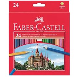 FABER COLOUR PENCIL CLASSIC (24)