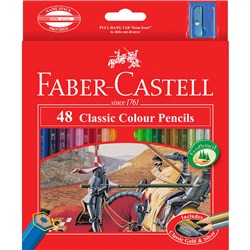 FABER COLOUR PENCIL CLASSIC (48)