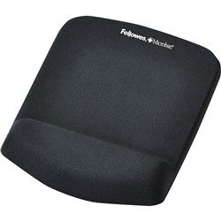 Fellowes Mouse Pad Wrist Rest Plush Touch Features Microban