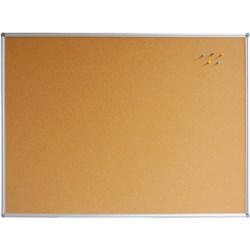 RAPIDLINE CORKBOARD 900mm W x 600mm H x 15mm T 