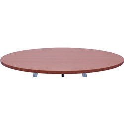 Rapidline Melamine Round Table Top Only 25Mm Thick 1200Mm Diameter Cherry