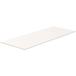 Rectangle Melamine Table Or Desk Top Only 1800Wx900D 25Mm Thick White
