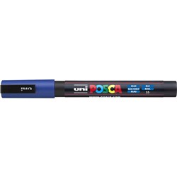 UNI-BALL POSCA POSTER MARKER Fine 1.3mm Blue