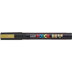 UNI-BALL POSCA POSTER MARKER Fine 1.3mm Gold