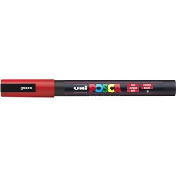 UNI-BALL POSCA POSTER MARKER Fine 1.3mm Red