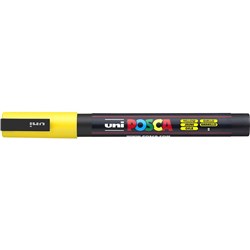 UNI-BALL POSCA POSTER MARKER Fine 1.3mm Yellow