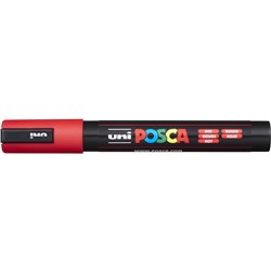 UNI-BALL POSCA POSTER MARKER Medium 2.5mm Red