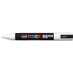 UNI-BALL POSCA POSTER MARKER Medium 2.5mm White