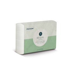 Regal Multifold Hand Towels Ultraslim 230X235Mm Pack Of 16 150 Sheets Per Pack