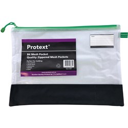 PROTEXT MESH POUCH B4 With Zipper 435x300mm 