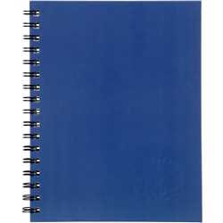 Spirax 511 Hard Cover Notebook A5 200 Page Blue