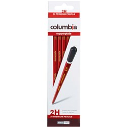 COLUMBIA COPPERPLATE PENCIL Hexagon 2H Pack of 20 