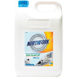 Northfork Surface Cleaner Spray On Wipe Off 5L