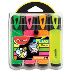 Office Choice Highlighter Assorted (4)