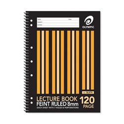 LECTURE SPIRAL NOTEBOOK A4 120P OLYMPIC