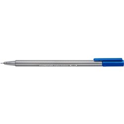 STAEDTLER FINELINER 334 Triplus 0.3mm Blue Pack of 10