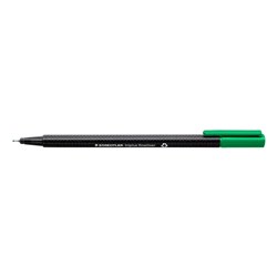 Staedtler Fineliner 334 Triplus 0.3Mm Green Pack Of 10