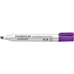 Staedtler Whiteboard Marker 351 Chisel Violet Pack Of 10